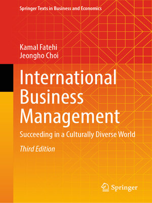 cover image of International Business Management